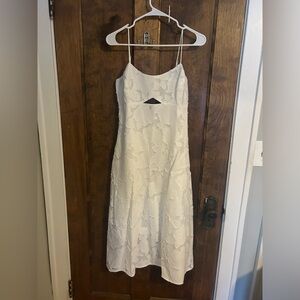 NEW WITH TAGS | Banana Republic | White Jacquard Dress